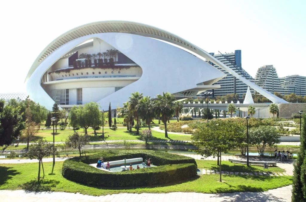 Cualquier día es bueno para pedalear en Valencia. 