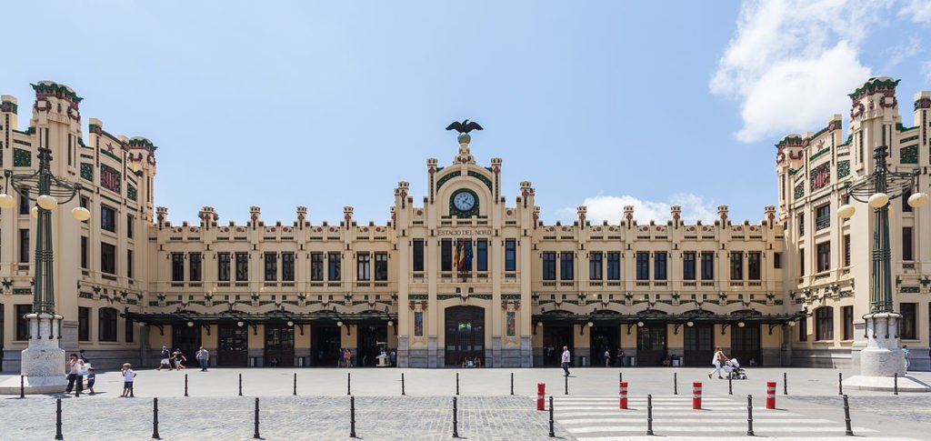 Estación del Norte centro histórico de Valencia